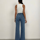 Soirée Beaded Hem Jeans