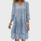 Lucy - Elegant Embroidered Dress