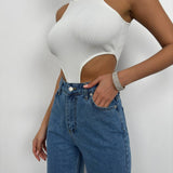 Soirée Beaded Hem Jeans