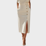 SHEERAH MIDI DRESS