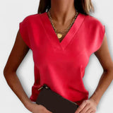STACEY V-NECK BLOUSE