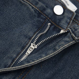 Rebel Shred Contrast Fringe Jeans