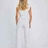 Sculpted Muse Tailored Jumpsuit