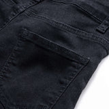 Valeria Lace-Detail High-Waisted Jeans