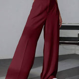 Arden Flow Tailored Wide-Leg Pants