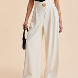 Luna Grace Wide-Leg Trousers