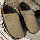 Leroy™ - Boston Leather Slippers