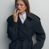 Golden Flow Twist Earrings