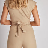 Sculpted Muse Tailored Jumpsuit