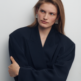 Silver Aura Statement Earrings