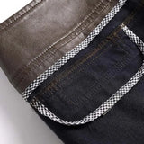 Monroe Faux Leather Wide Leg Pants