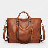 NADIA OVERSIZED LEATHER BAG