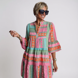 Juliane – Boho Ruffled Swing Dress