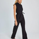 Sculpted Muse Tailored Jumpsuit