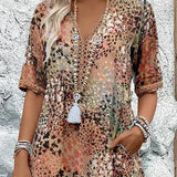 Harper™ - Vibrant Mid Length Dress