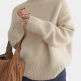 CATALINA CASHMERE HIGH NECK SWEATER