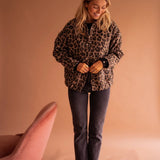 NATALIE LEOPARD PRINT COAT