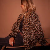NATALIE LEOPARD PRINT COAT