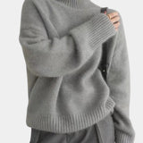 CATALINA CASHMERE HIGH NECK SWEATER