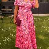 Marlene™ - Elegant Floral Dress