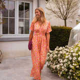 Marlene™ - Elegant Floral Dress